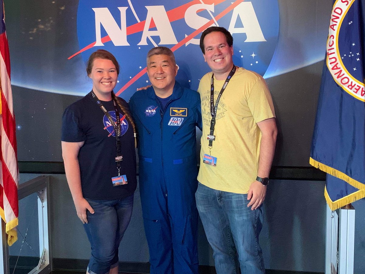 anotheramberc's tweet photo. We got to meet astronaut @Astro_Tani @kennedyspacecenter today! He told the most vivid and inspiring stories about his adventures. I think I might have missed my calling to be an astronaut... 🚀

#kennedyspacecenter #kscvisitorcomplex #nasa #aspiringastronaut #ineedsomespace https://t.co/jf4BjoqDl4