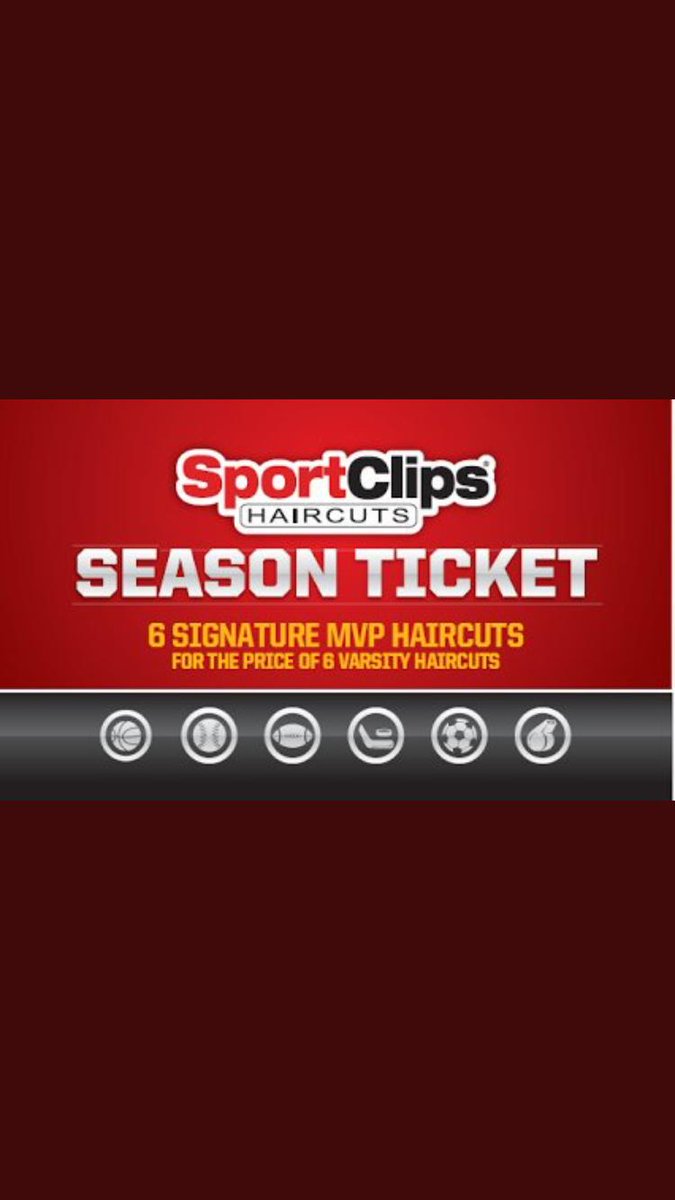 SportClipsUT123's tweet photo. #SeasonTicketSaturday Stop by and pick up yours before the deal is over! It's the only way to ensure EVERY MVP upgrade is TOTALLY FREE. #mysportclips #sportclips https://t.co/QMVamNVs7L