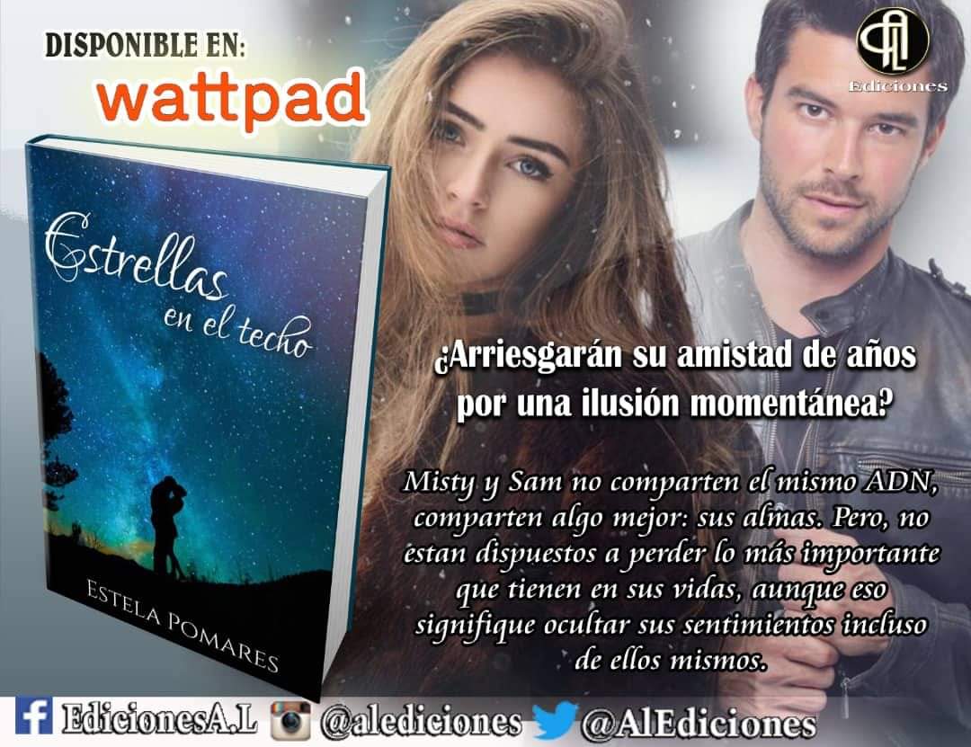 AlEdiciones's tweet photo. Ediciones AL
También apoya a los autores de #Wattpad
En esta ocasión con nuestra autora y amiga #EstelaPomares
Y esta bellísima historia que te atrapa con las primeras letras !
#EstrellasEnElTecho
Te invitamos a leerla completamente #Gratis
https://t.co/zNwYzFCqGO https://t.co/IHQTzAOdgC