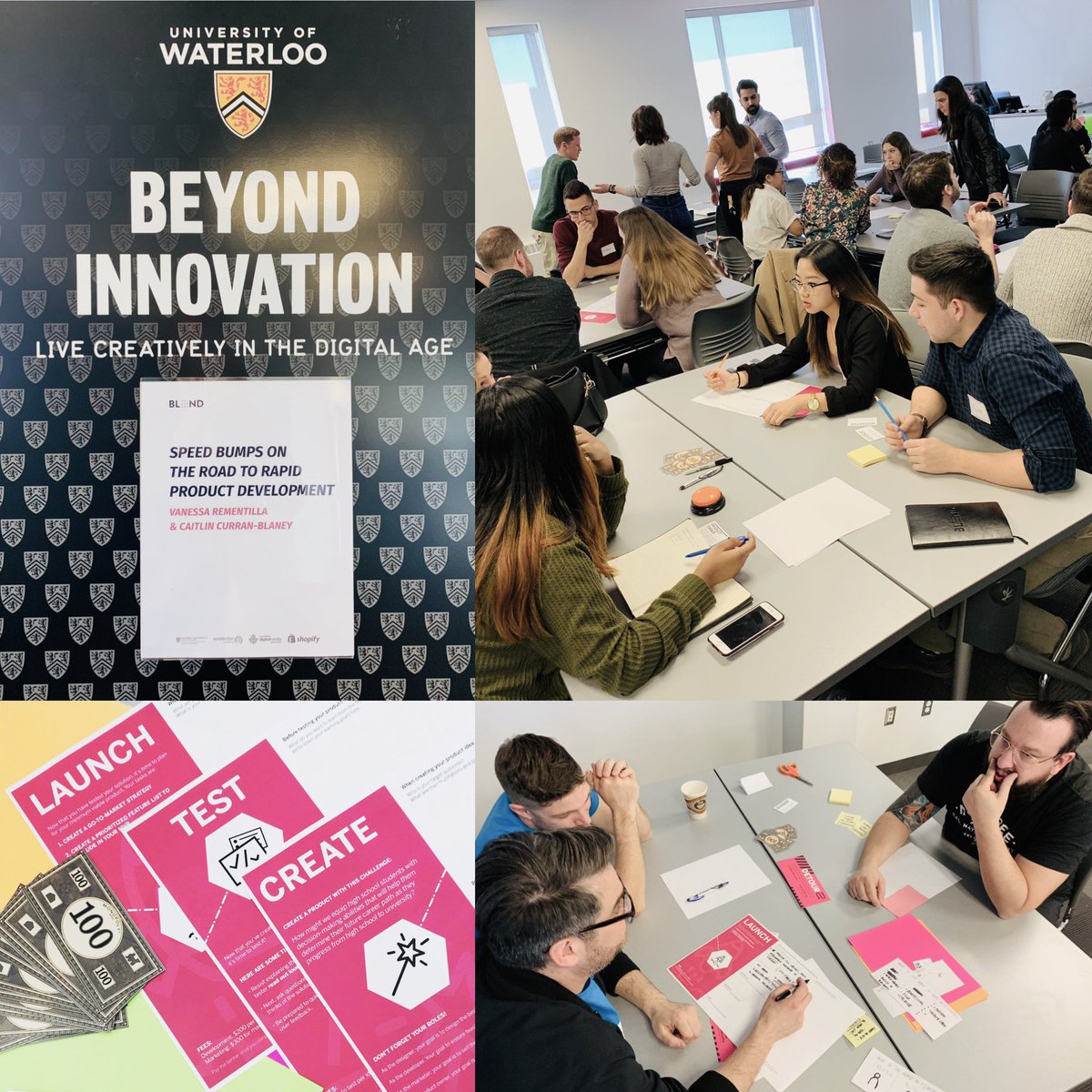byvanrem's tweet photo. Many thanks @markusgrupp @ChaseDenomme for a fantastic #BLND2019 the speaker experience is, as always, top notch! Looks like the participants had a great time too. https://t.co/krarEvkiYR
