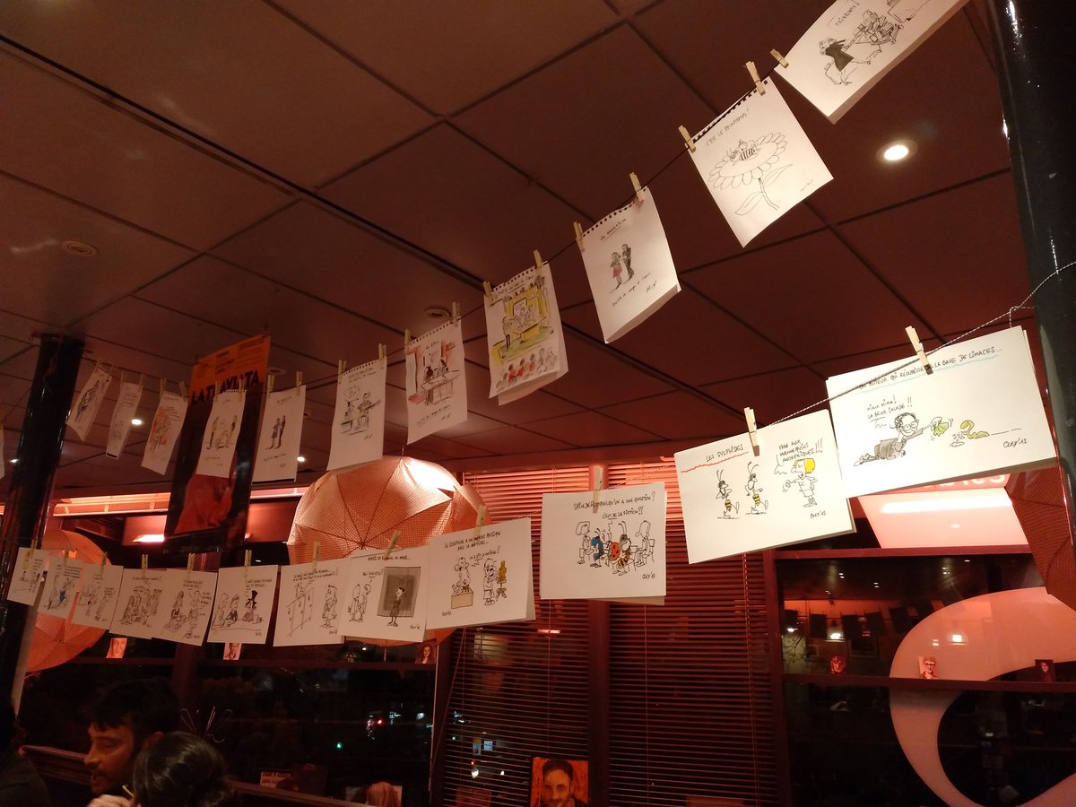 Joseolivaresfl1's tweet photo. Les croqueurs prennent d'assaut le printemps du livre ! Le tout est exposé au 5. Agnès mathieu-daudé nous régale avec son spectacle pour enfants. #grenoble #DessinDePresse #dessin @jonathanlarabie @m_cambon @Adenecartoon @MorganNavarro #cled12 https://t.co/72u6XMndrr