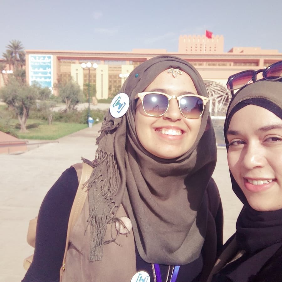 HechadiHassania's tweet photo. Amazing day! 😍 Great speaker and what a backdrop! The screen is wow!!
Thank you @forloopMorocco 
Cant describe how great this day was for me. 
#forloopmorocco #forloop #developer #frontenddeveloper #webdeveloper #worldcode #programming #programmer #devgirls https://t.co/W4SKB2wdOI