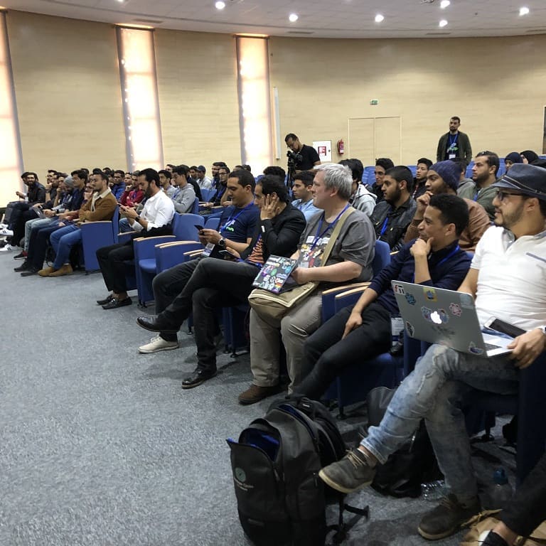 HechadiHassania's tweet photo. Amazing day! 😍 Great speaker and what a backdrop! The screen is wow!!
Thank you @forloopMorocco 
Cant describe how great this day was for me. 
#forloopmorocco #forloop #developer #frontenddeveloper #webdeveloper #worldcode #programming #programmer #devgirls https://t.co/W4SKB2wdOI