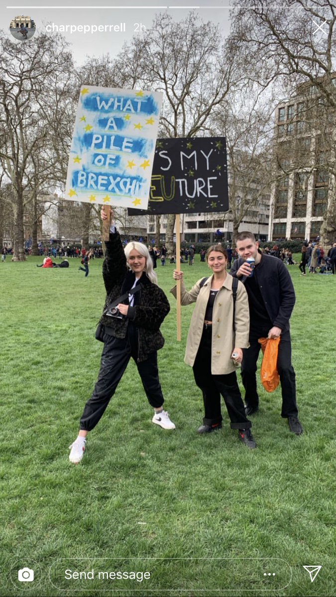 poppypecorelli's tweet photo. PUT IT TO THE PEOPLE #PeoplesVoteMarch https://t.co/LSIQuwXnD7