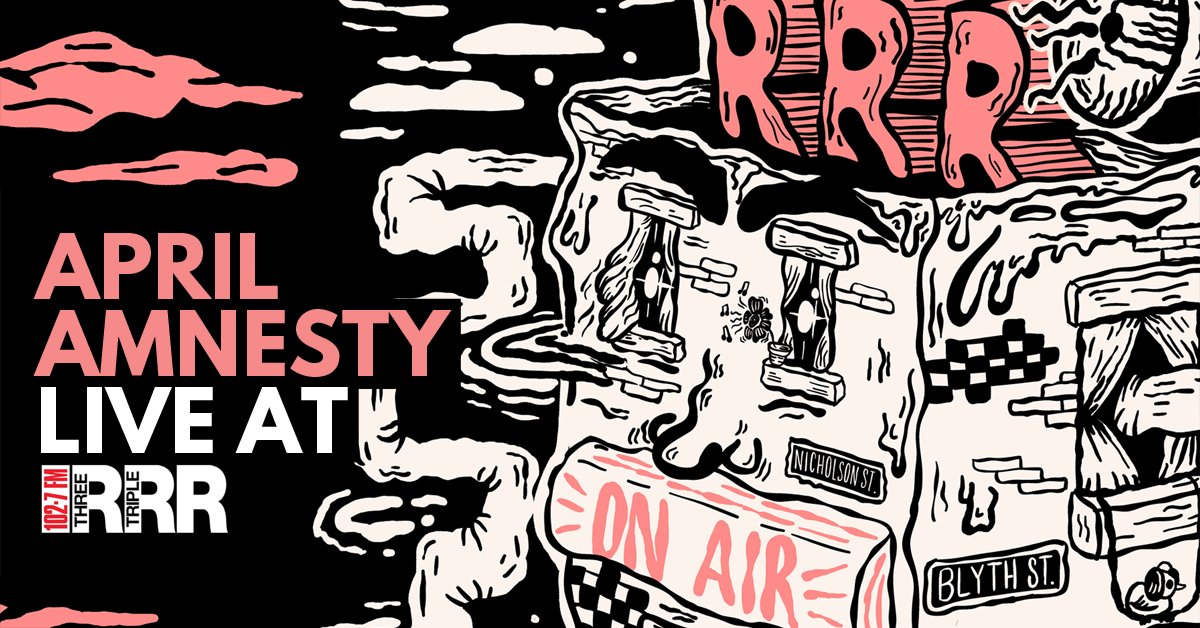 3RRRFM's tweet photo. We’ve got four ripper live April Amnesty shows coming up to celebrate @feebsquared’s Maps, @KickLikeAGirlFM, @beliefcurtains’ The Golden Age of Piracy and Double Bounce – and guess what? You’re invited to all of them. https://t.co/ldqzbJ6DPF https://t.co/rhzlC7R7ql