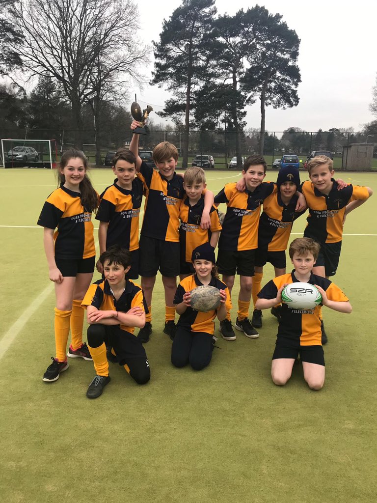 thepsdgroupuk's tweet photo. Superb day @ReedsSchool with @LDSMjuniorsch for the #TagRugby tournament! The children played incredibly well against @ClaygatePrimary, @TDJuniorSchool & @EsherChurchSch to win the trophy in what was a fantastic event! #PSD #LDSM #SchoolSport #PrimaryPE https://t.co/YtPOE2HSB5