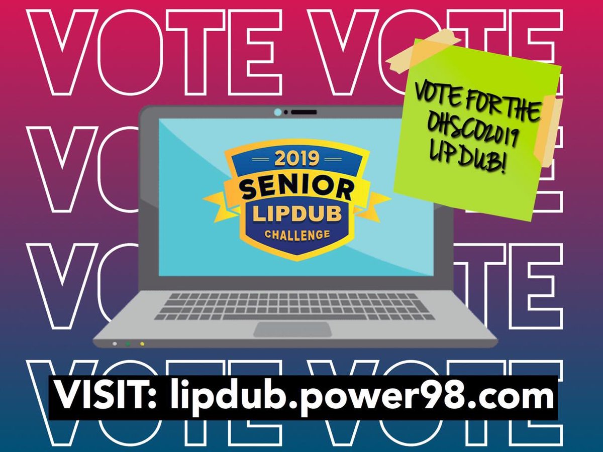 Good morning everyone!
Don’t forget to vote daily🤩

#ALEXAPLAYOHS2019 💙❤️💙❤️ ——> lipdub.power98.com