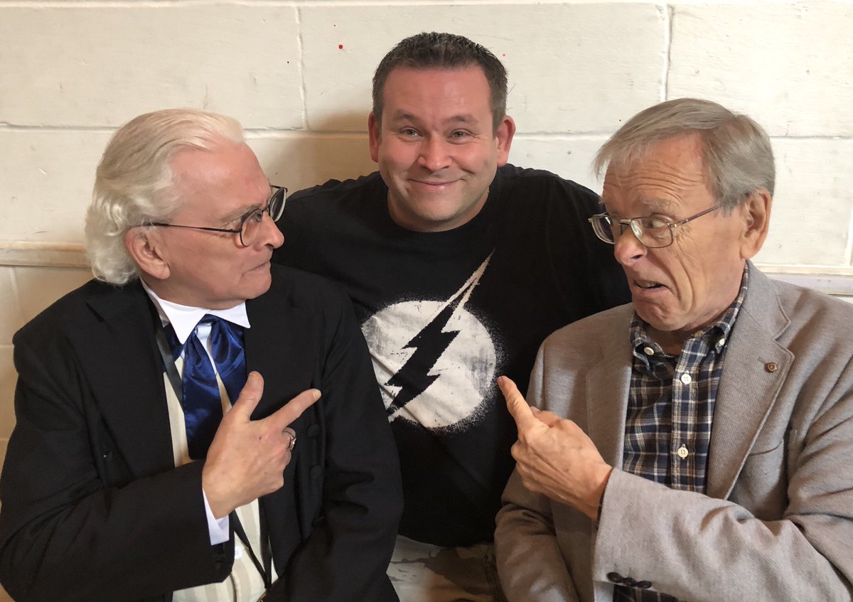 TheBeefhead's tweet photo. What a fantastic day @fantomfilms itβs already great to see the lovely #johnleeson
#DoctorWho #k9 #season18 #Beefdad https://t.co/Hh9VzNIJqR