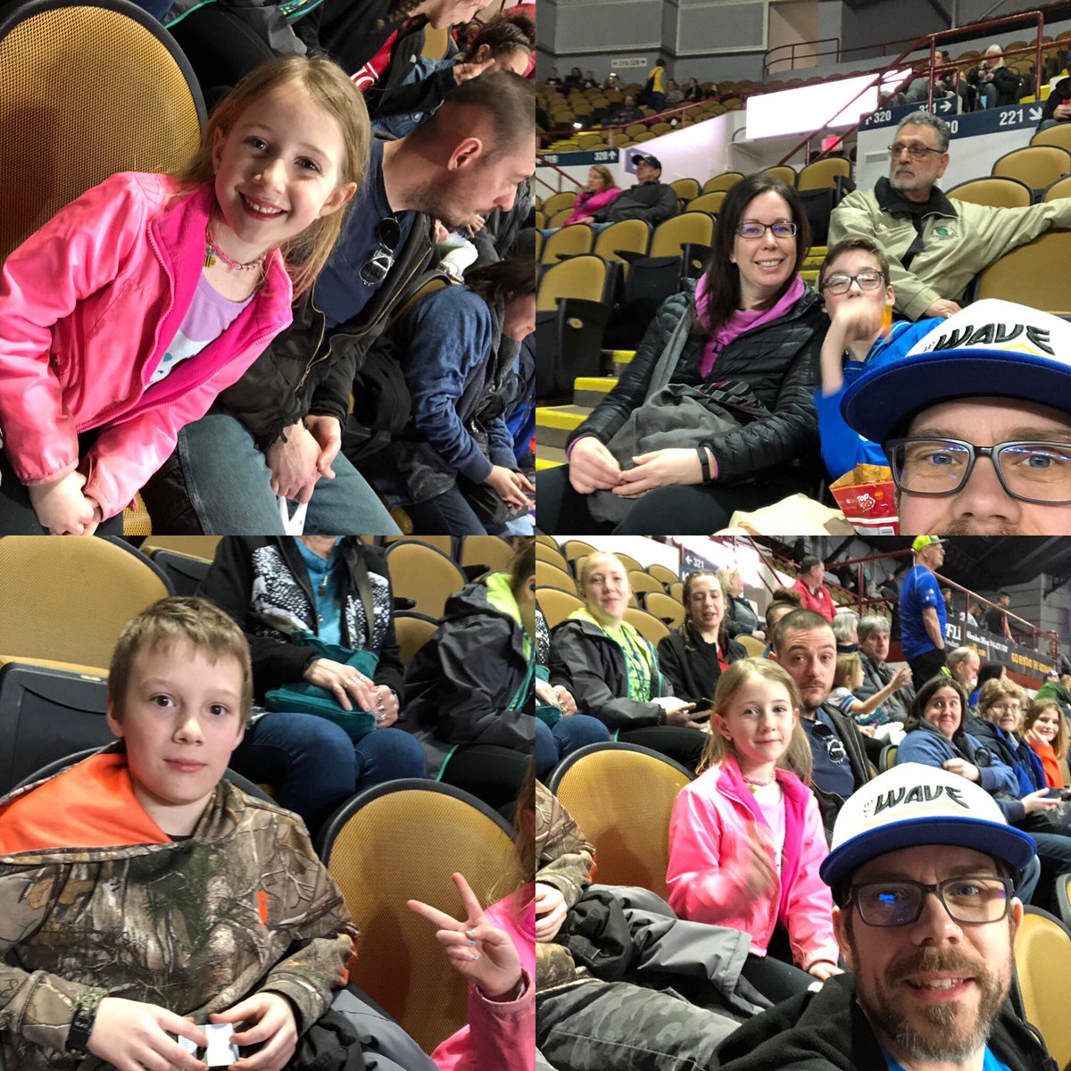 SWYMin's tweet image. Still Waters Church at the @MilwaukeeWave game!! #LetsGoWave