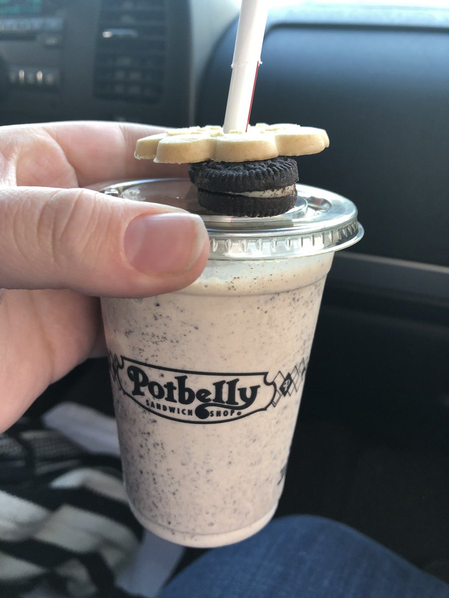era0322's tweet image. I love @Potbelly and their short shakes. #perfectsize #hitthespot