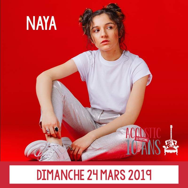 NayaMusicFan's tweet photo. ~ Dimanche 24 mars ~

Aujourd'hui Naya sera sur la scène du Festival Acoustic accompagnée de Clara Luciani et de Charlie Winston. Bonne journée et bon concert. 😘

@nayamusicpop @acoustic85 #festivalacoustic #sunday #naya #rubytour https://t.co/ojzVsAFZEp
