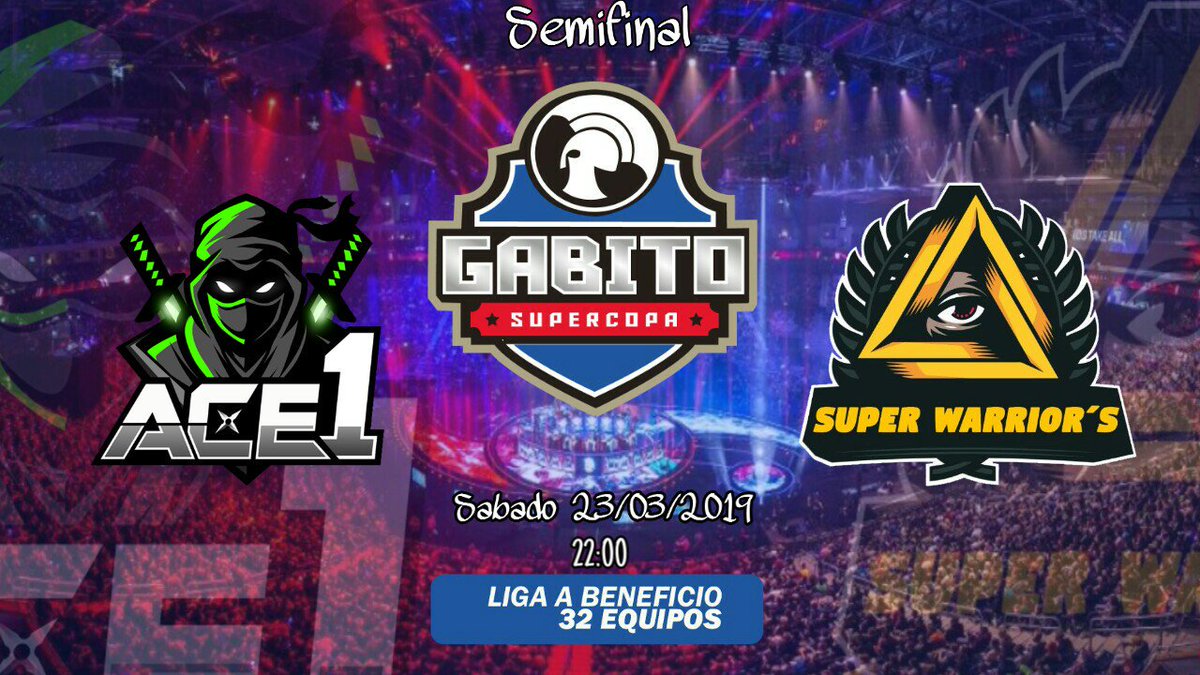 Segunda Semifinal del dia de hoy 22:00 hrs 🇨🇱

@ACE1_GG vs <a href="/Superwarriors_/">SuperWarrior´S</a> 
Sera transmitido por el canal de <a href="/CelalPapa/">PAPA CELAL</a>