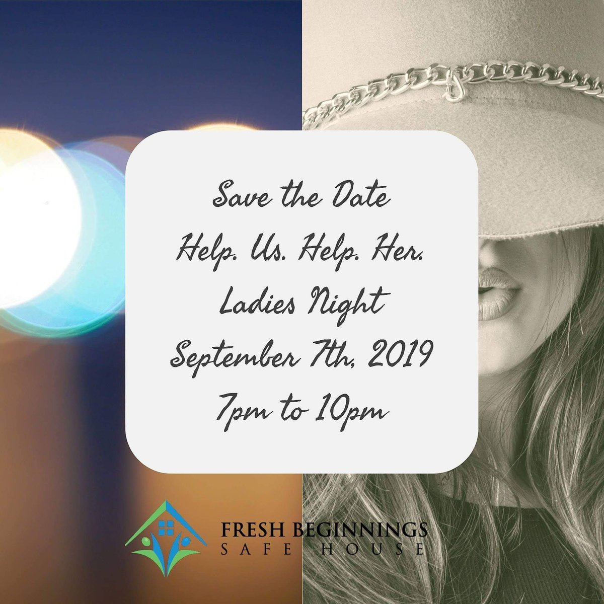 Save the date ladies! You don't want to miss! #helpushelpher
