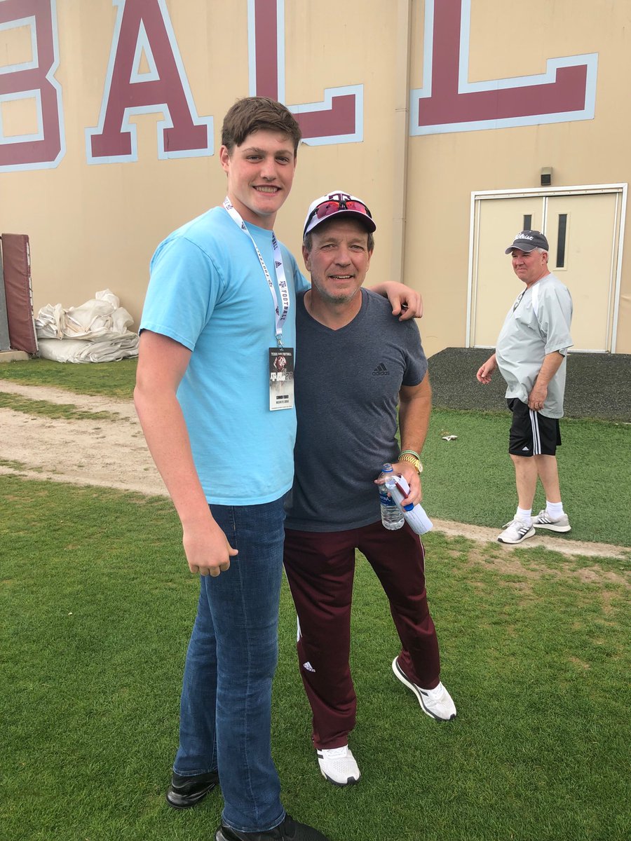 ConnorF31984677's tweet photo. Had a really good time today at TAMU 
⁦@Teriuss1⁩ @JoshuaK98217905
@CodyB_TAMU https://t.co/hCn0Hi5YGN