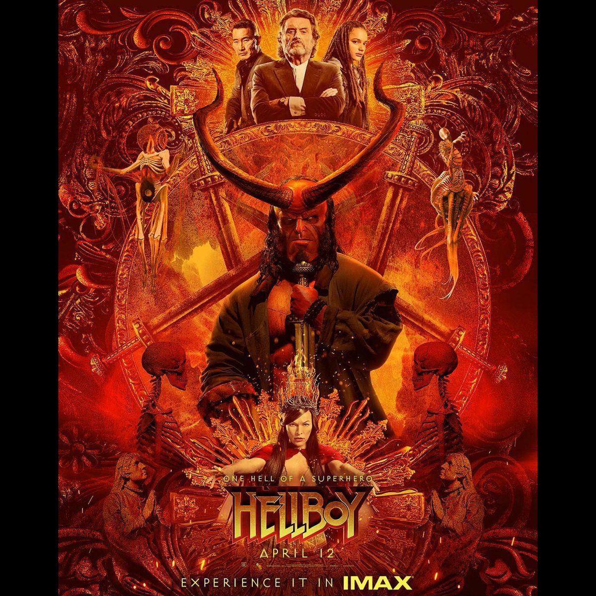 _Cinegametv's tweet photo. Hellboy - Novo e belíssimo cartaz é divulgado pela lionsgate; confira.
Hellboy chega aos cinemas em 11 de abril de 2019.
#hellboy #hellboyriseofthebloodqueen #cinegametv https://t.co/uQz8iRsBWF