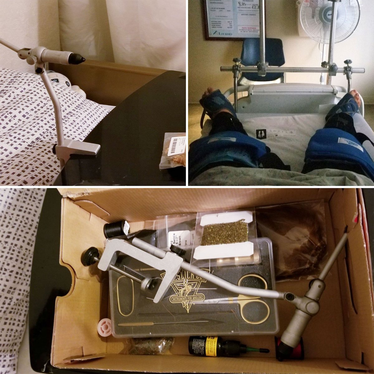 avidmax's tweet photo. Read our latest guest post by James Smith. He tells about when he learned how to tie flies when we was forced to stay in a hospital bed.
.
Read all about it on our blog here: https://t.co/jDJn96pLtw
.
#AvidMax #FlyFishing #FlyTying https://t.co/SHovuzMEW4