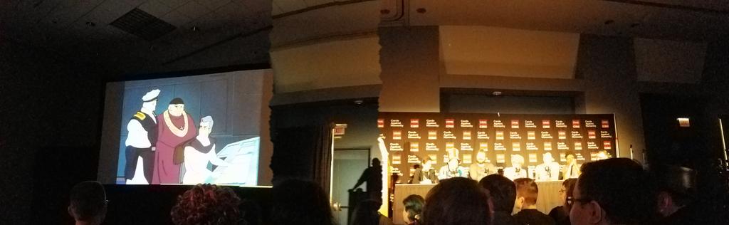 Hashbrown1Man's tweet image. Everyone at @c2e2 should catch @dubfight . Their overdubbing movies + TV shows = AMAZING.  Hilarious beyond words.  #latenightdubfight #c2e22019