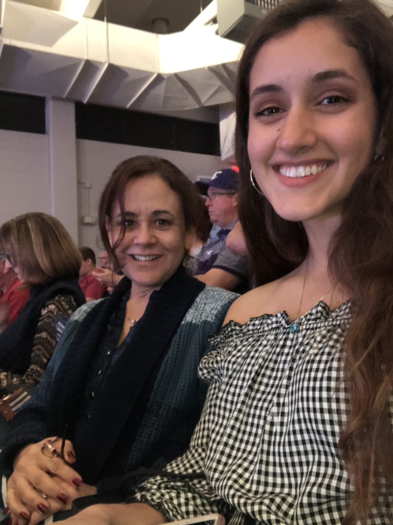 SilviaGuillory's tweet photo. Here to see Karina B and Andrew at #DBUspringSing Excited. Best show on earth for 5 bucks!! https://t.co/Cotiz0Plf0