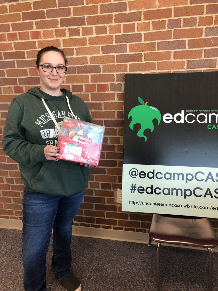 Thank you <a href="/makeymakey/">Makey Makey</a>! #edcampCASA