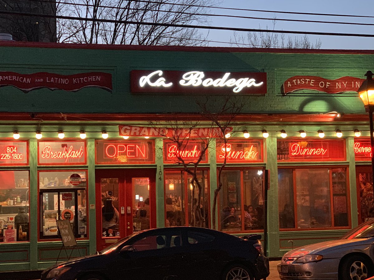 LaBodegaRVA's tweet photo. Another busy evening @LaBodegaRVA https://t.co/tH1HPCTz54