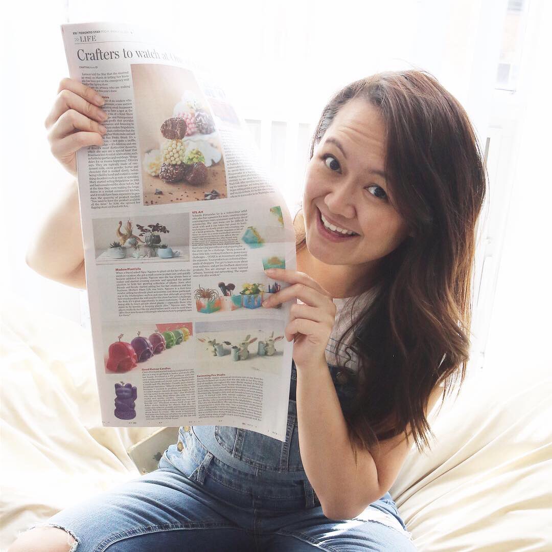 soundslikeknock's tweet photo. Featured as one of the crafters to watch at @ooak_toronto this year by @TorontoStar! I’ll be at table P48G if anyone is going to the show! https://t.co/JYV3BNPgXJ