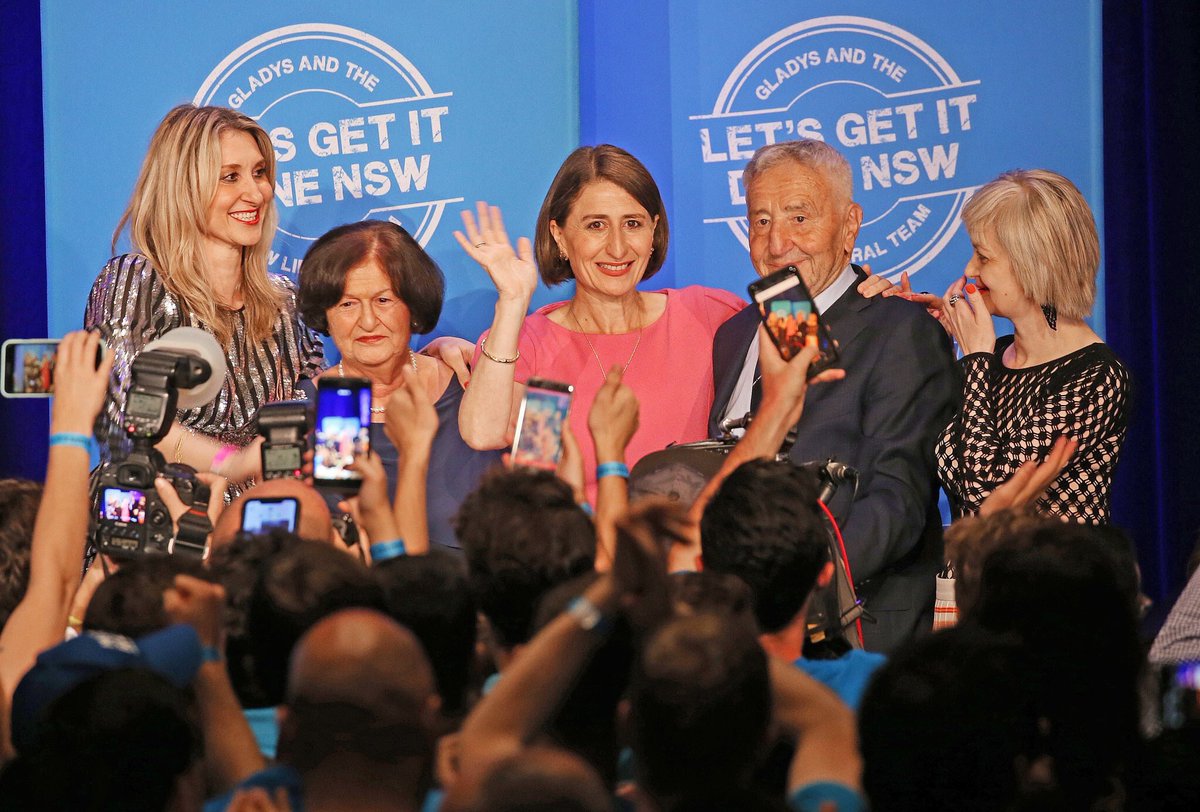 Taylor_NSG's tweet photo. “A state in which someone with a long surname, and a woman, can be the Premier of NSW.” — @GladysB 

We got it done, NSW. https://t.co/slKwyEWGEv