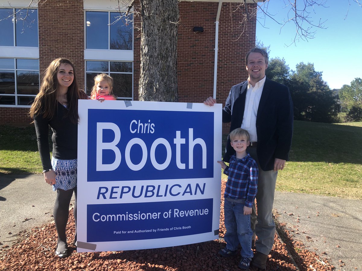 CBoothVA's tweet image. Thank you everyone that came out to the Botetourt County Republican Committee forum today. It was great to meet with people and see such support.