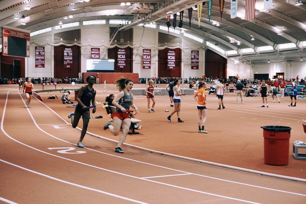 mountietrackxc's tweet photo. 🚨🔥Girls SHATTER indoor school record running a 1:52.93 - winning their heat and placing 9th in the 1A-3A small school standing! The girls bettered their time by 3 seconds.
Odum > Ward > Myers > Isenberg
#ProudToBeAMountie #smtxc https://t.co/xYYdEBVO9B