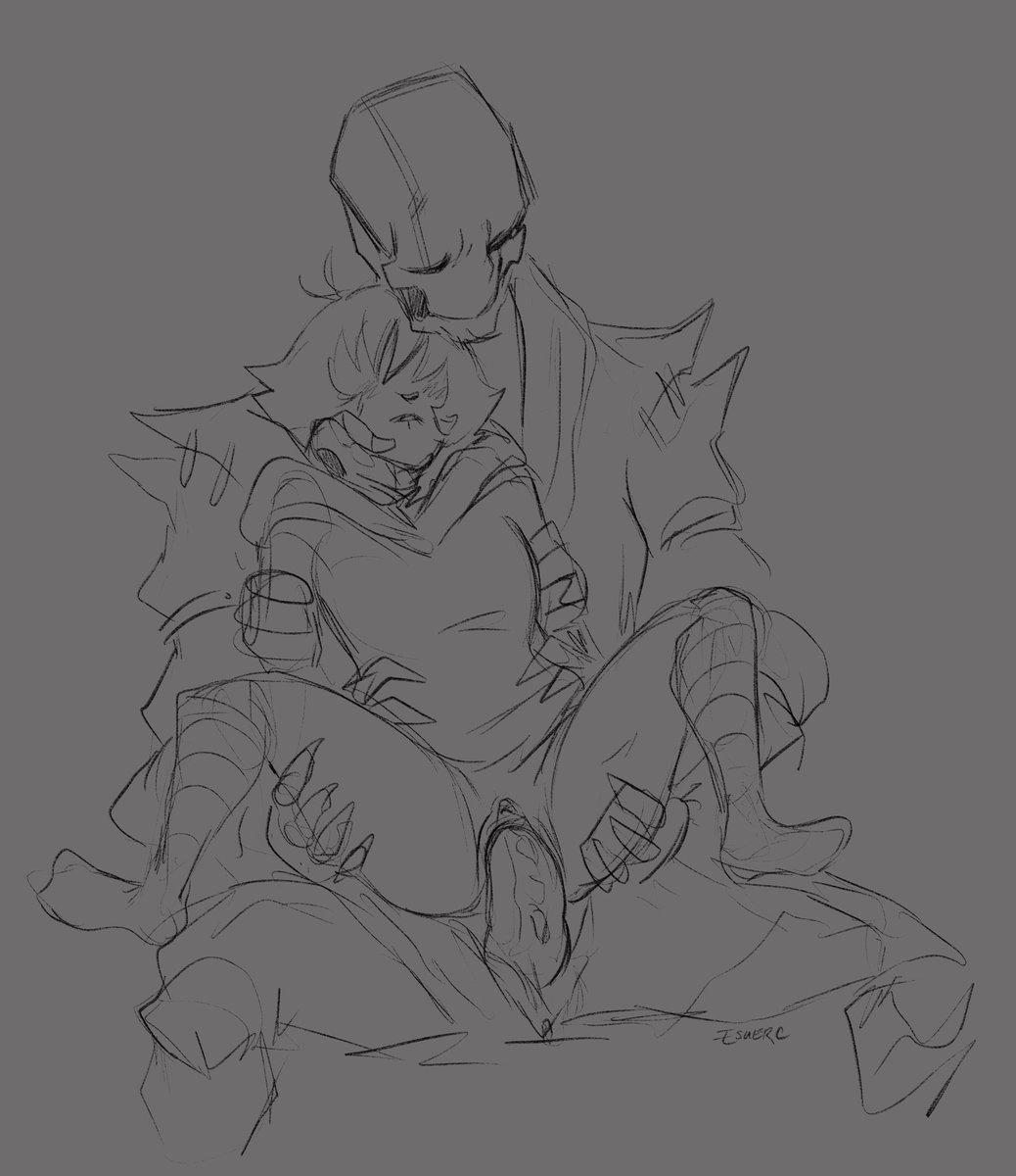 Remember I said Void-Bound Gaster is actually gentle when he’s intimate? 