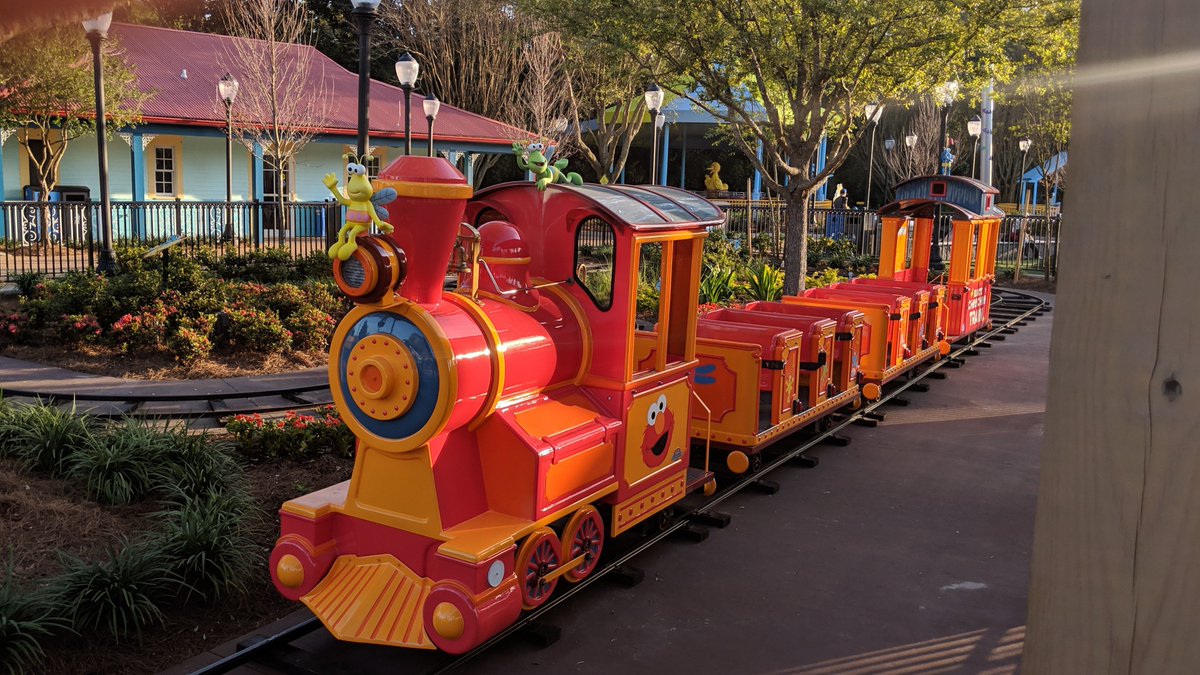 sesame street elmo train