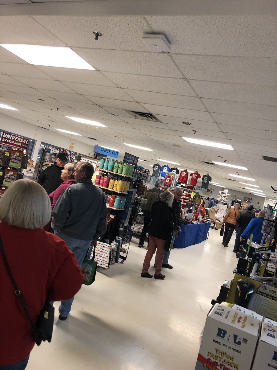 KitchenerRvShow's tweet photo. Exploring the Camping Accessories showcase hosted by Terry's Trailer Service

Come on down Sunday to check it out! #KitchenerRVShow #ORVDA #DIY #RVReno #Camping #RVLife #Summer #OnTheRoad https://t.co/n0hXGRKKfJ