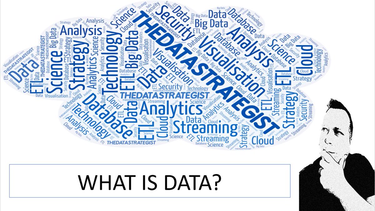 StrategistData's tweet photo. What is Data? uploaded my second video on my channel The Data Strategist on youtube https://t.co/87Q7r3Mn1P #BigDataAnalytics #data #DataScience #DataTerr #DataAnalytics https://t.co/EYMkfYBcM1