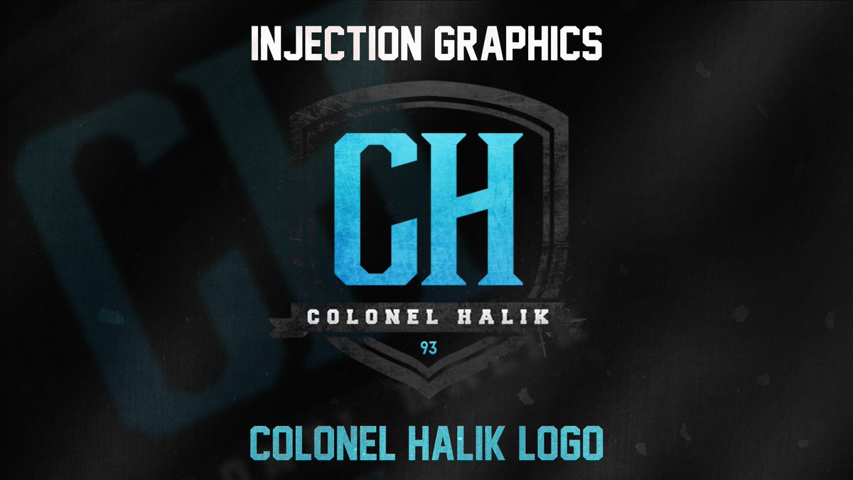 InjectionGFX's tweet image. Logo Project for @AzaHalik 

Distressed Shield Logo
