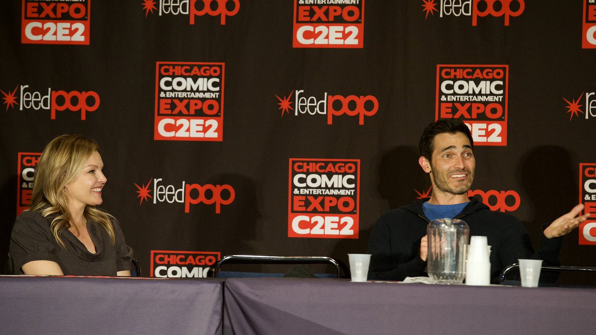 HoechlinBR's tweet photo. 📸 | Tyler Hoechlin durante painel na  #c2e2 
Créditos: @ClareKramer https://t.co/3oL8uknN3j