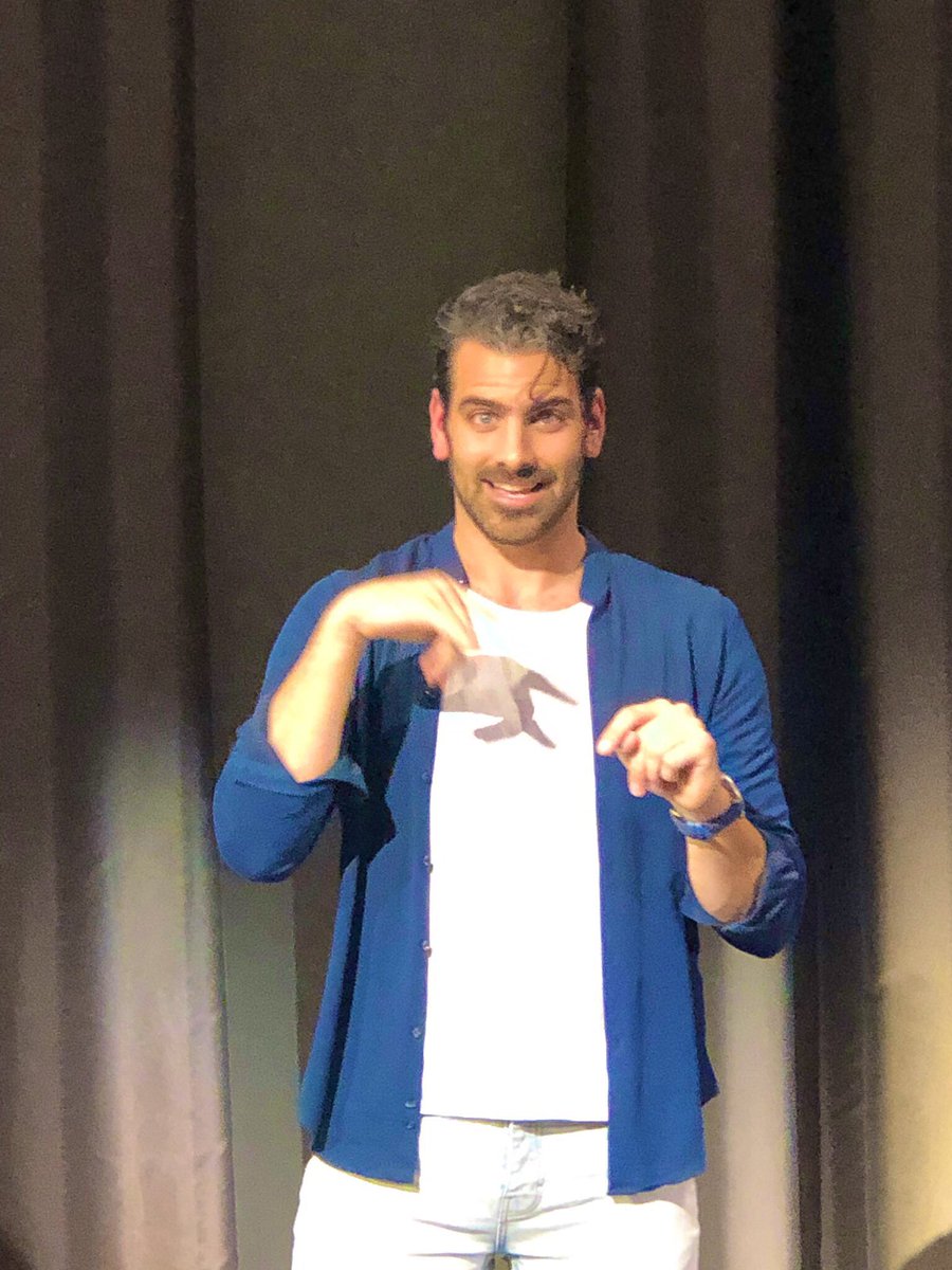 RSDSupt's tweet photo. Great presentation by @NyleDiMarco tonight at @UofR His message on reframing our lens to think positively, embrace yourself and early language acquisition for ALL Deaf children, spot on! Most importantly, love yourself! #leadk #BilingualEd #Deafcommunity @NyleDFoundation https://t.co/s8dpOrwyfN