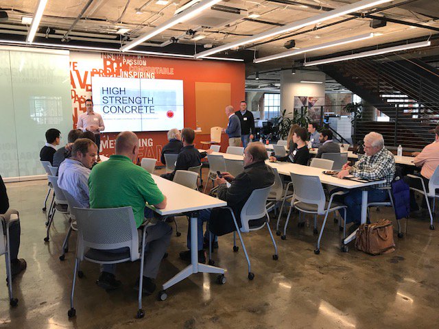 CPGConcreteKC's tweet image. CPG &amp;amp; SEAKM (Structural Engineering Association Kansas &amp;amp; Missouri) Meet &amp;amp; Greet March 21, 2019. Lot of networking and an educational session on High Strength Concrete. #networking #highstrengthconcrete #concrete