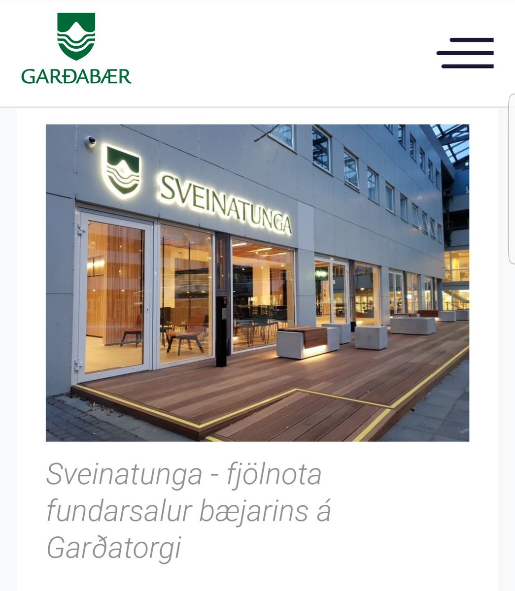 Sveinatunga hefur verið opnuð í Garðabæ líka.
Til hamingju <a href="/SkapandiGBR/">Skapandi Garðabær</a>
#sveinatunga