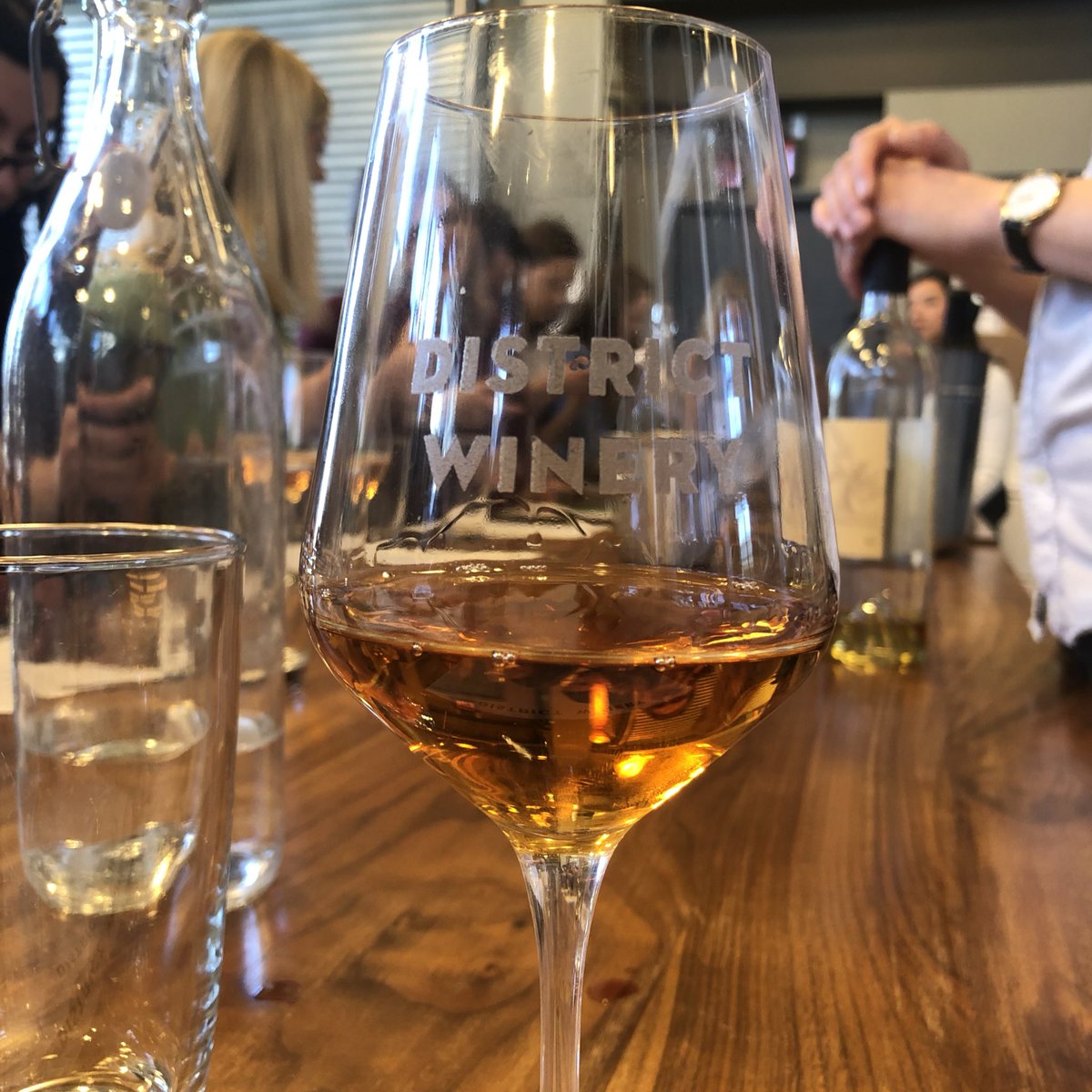 Had a great time touring <a href="/districtwinery/">District Winery</a> this afternoon. Shout out to Ronnie, our awesome tour guide! #wine #WashingtonDC