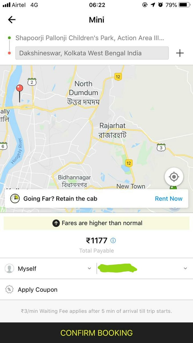 srikar952's tweet photo. @Uber @Uber_Support @Olacabs @ola_supports, I think, Ola serves only millionaires or billionaires..
#hiringapps https://t.co/bc0ib2UeFc