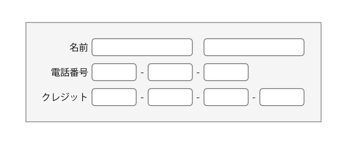 Manabu Ueno 一般的なフォームで 名前や電話番号 の入力欄の分割をやめるよう指摘すると Dbの都合でできないと言われることがある なぜdbのフィールドを分けるのか聞くと できるだけ細かく情報を取った方がいい気がするから という運営者の曖昧な管理 Manabu Ueno 一般的なフォームで 名前や電話番号 の入力欄の分割をやめるよう指摘すると Dbの都合でできないと言われることがある なぜdbのフィールドを分けるのか聞くと できるだけ細かく情報を取った方がいい気がするから という運営者の曖昧な管理