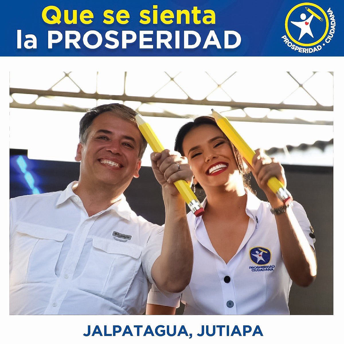 Me siento fortalecida por poder caminar mi departamento junto a un caballero comprometido con Guatemala. Con liderazgo nato e ideas brillantes para que prospere Guatemala. #EdwinEscobar #Prosperidadciudadana #estiempodeservir
