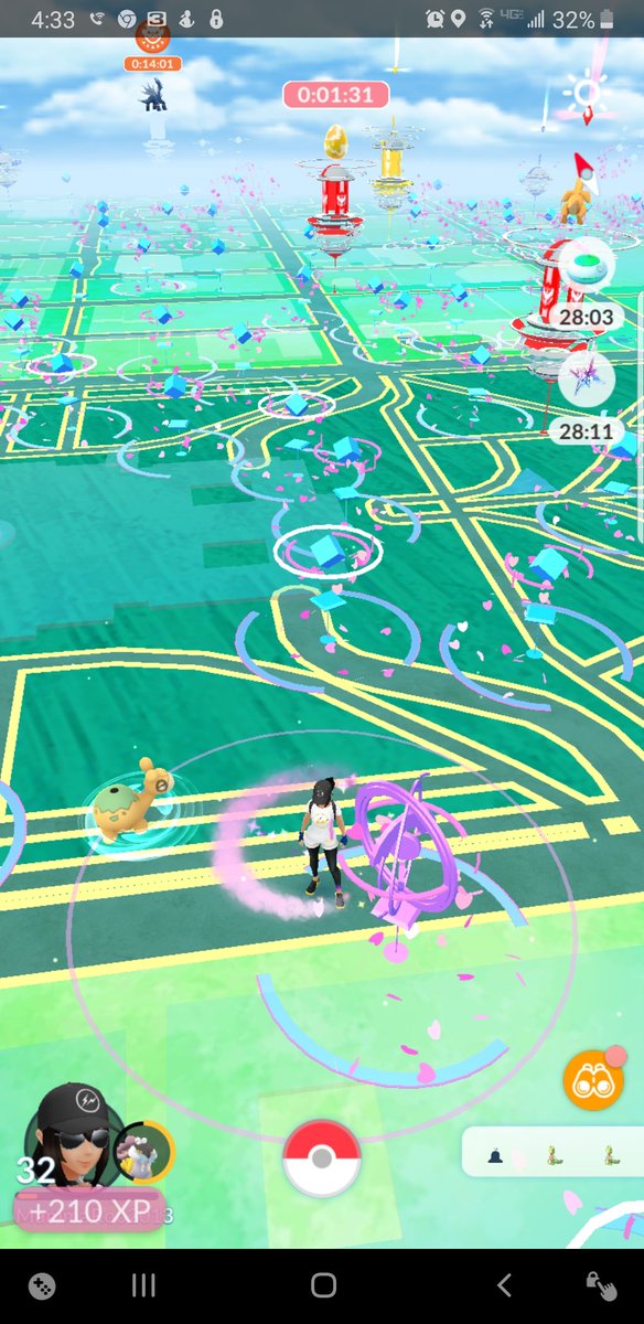 Cruize420's tweet photo. #CommunityDay #Sacramento #PokemonGOCommunityDay #success https://t.co/dlQUqqoMfL