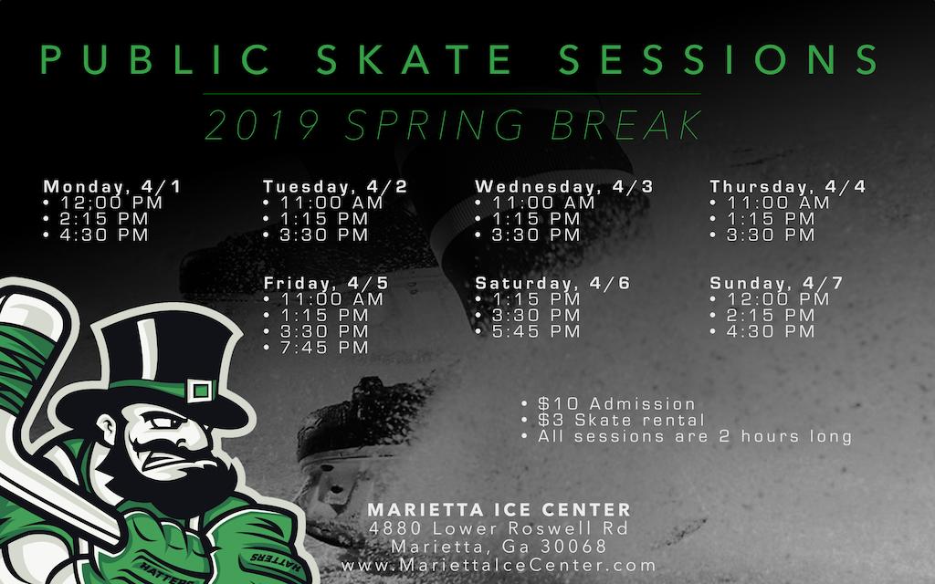 MariettaIceCent's tweet photo. 2019 Spring Break public skate sessions… 

https://t.co/WlCy8RiNvR https://t.co/jUV9uOo5KW