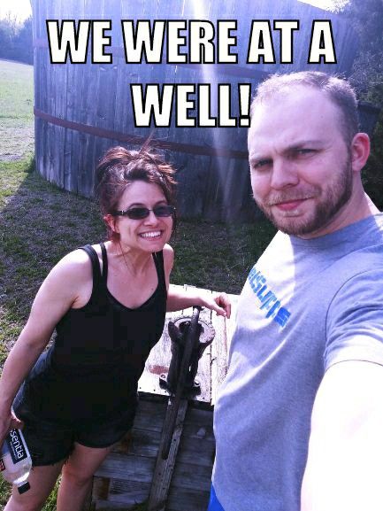 CViewStudentMin's tweet image. C View Students are all about glorifying the God that meets us at the well and offers living water (John 4:14). Cherish and I just happened to find a real water well! #drinkfromthefountain