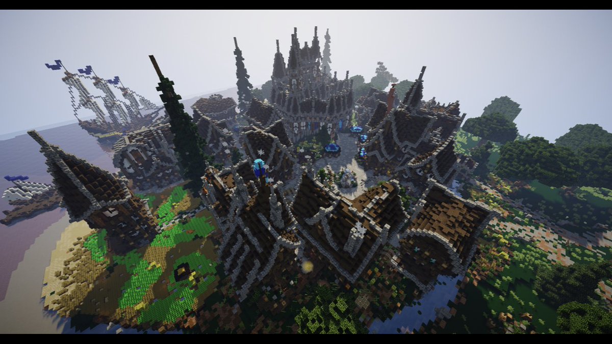 KingsView Village. #medieval #minecraft #village