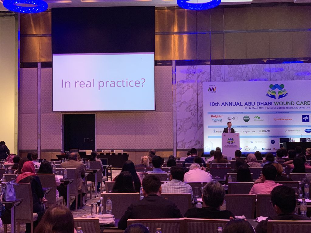 DFCon15's tweet photo. JP Hong on the role of the team in amputation prevention. @ADWCC  #ActAgainstAmputation @Jp_Joonpio_HONG https://t.co/uAfP0Z9HgU