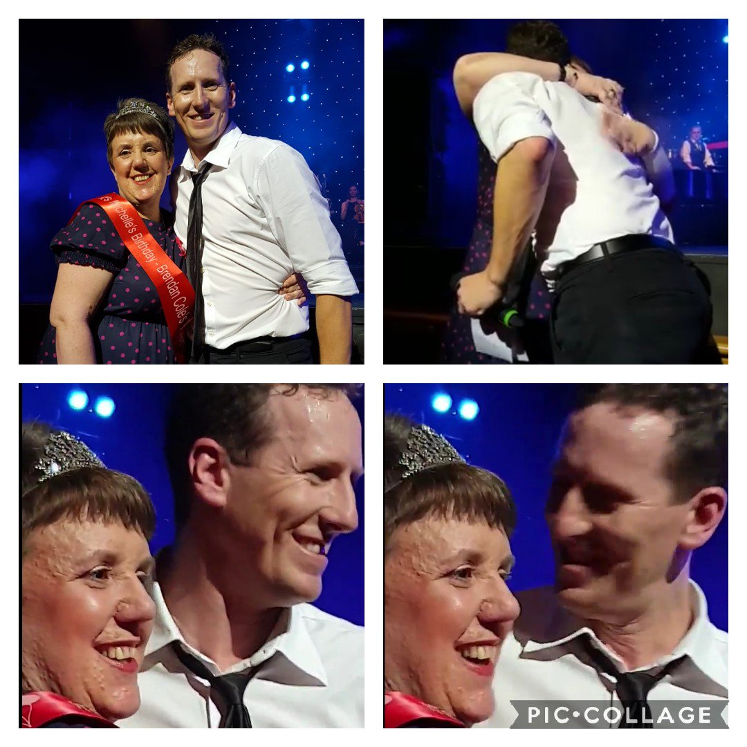 michellenobes's tweet photo. I'm still buzzing of what happened last night. To have got me up infront of the Audience &amp; have my shout out. Words just can't say enough. I adore you @BrendanCole. You really are a true Gentleman. 💖💖 xxx https://t.co/QugclLjz98