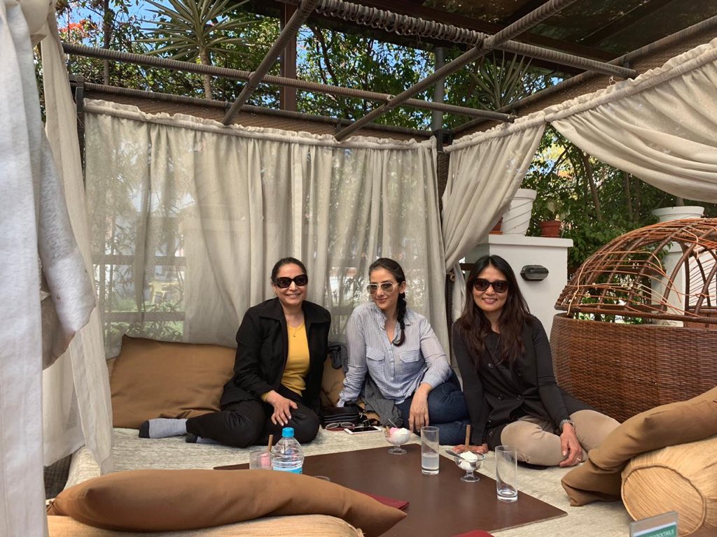 mkoirala's tweet photo. Women on a mission .. loved being with bright oncologist who I cherish as close friends #CancerCareNepal https://t.co/iLDpRTmpzo