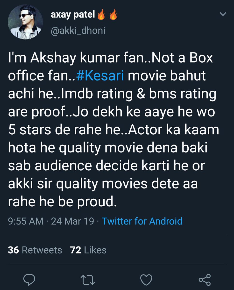 Ghar Se             Kuch DurNikalte              ChalteHi..                  Hi..   #Kesari