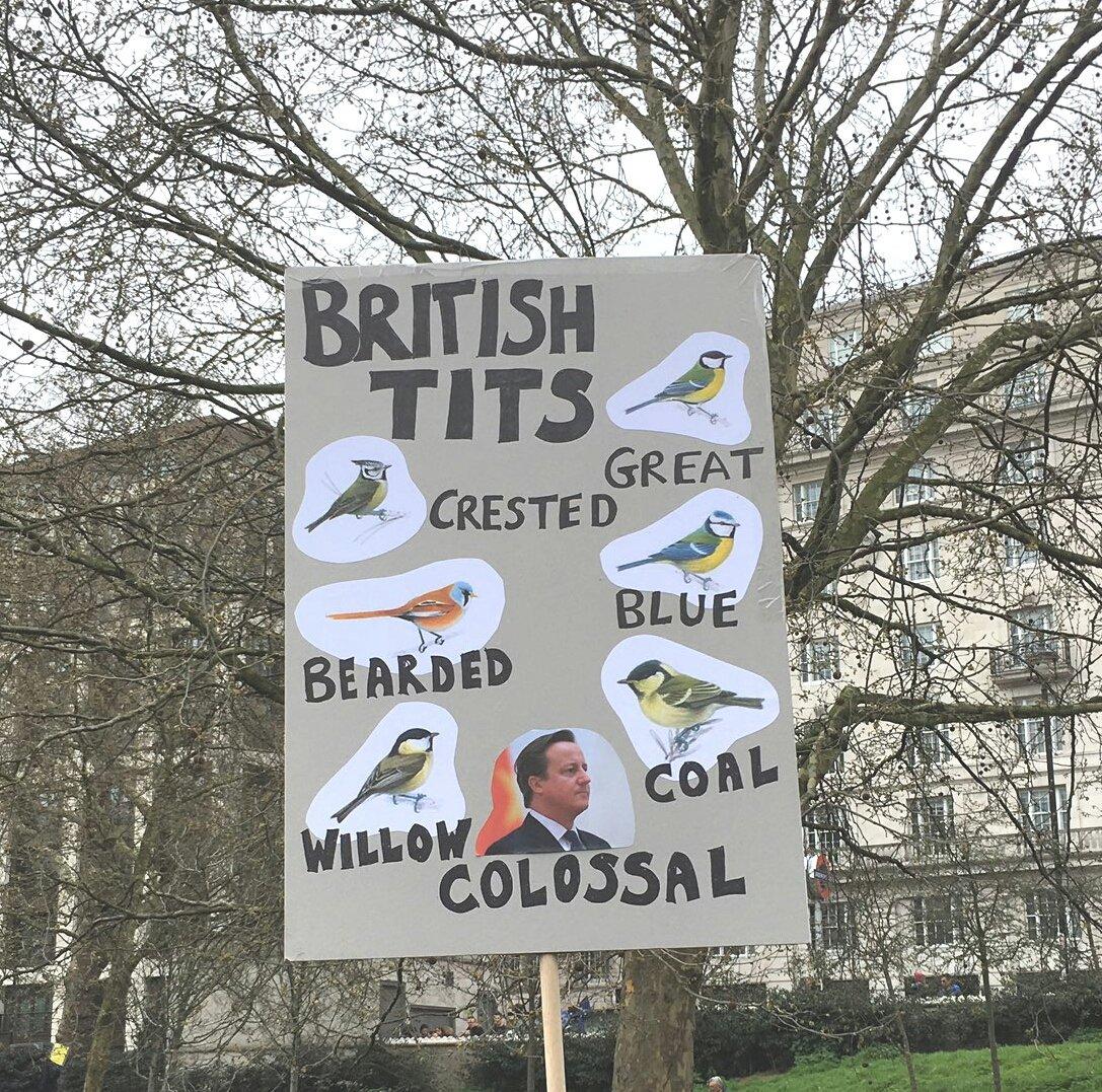 theJeremyVine's tweet photo. Anyone see a better placard than this? On either side of the debate?
(via @Ric5ard) https://t.co/4VEyVyifaf